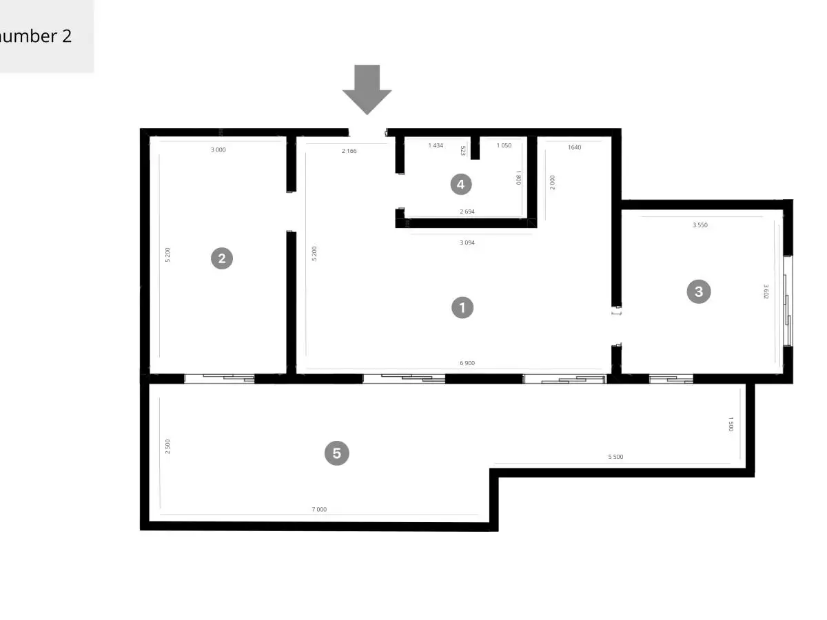 Квартира 90м² в Черногории, Тиват. Стоимостью 198000€ аренда фото-15