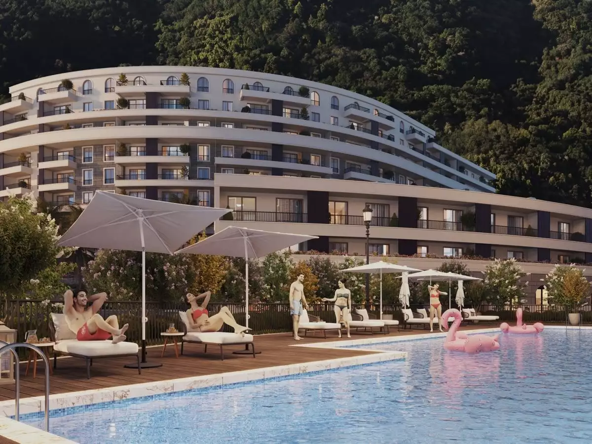 Квартира 41м² в Черногории, Бечичи. Стоимостью 122052€ аренда фото-15