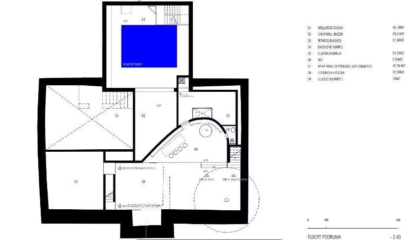 Вилла 650м² в Хорватии, Сучурай. Стоимостью 1100000€ аренда фото-8