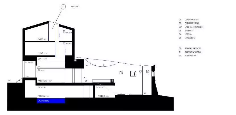 Вилла 650м² в Хорватии, Сучурай. Стоимостью 1100000€ аренда фото-12