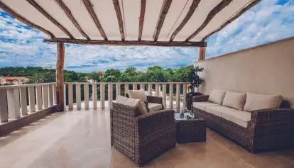 Вилла 240м² в Хорватии, Добринь. Стоимостью 699000€ аренда фото-4