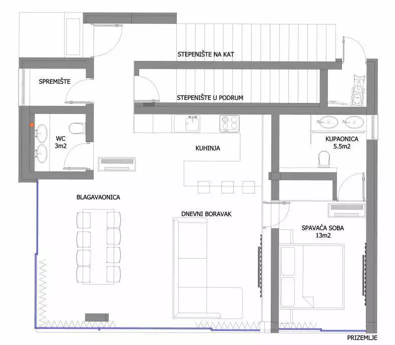 Вилла 300м² в Турции, Трабзон. Стоимостью 1200000€ аренда фото-24