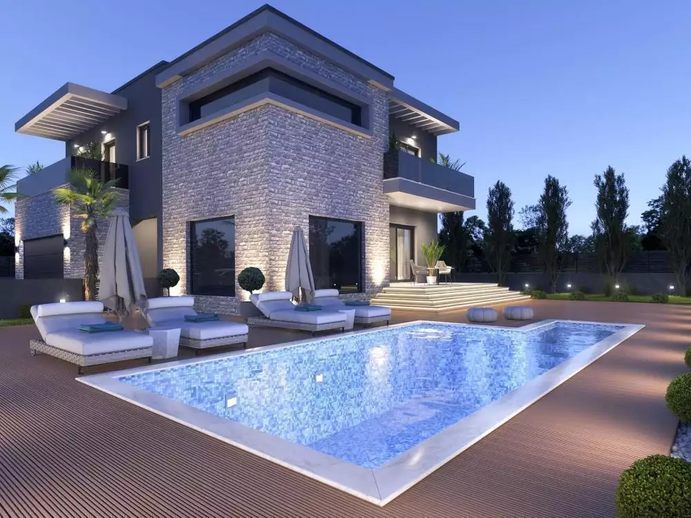 Вилла 310м² в Хорватии, Трибунь. Стоимостью 960000€ аренда фото-1