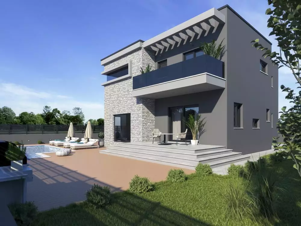 Вилла 310м² в Хорватии, Трибунь. Стоимостью 960000€ аренда фото-3