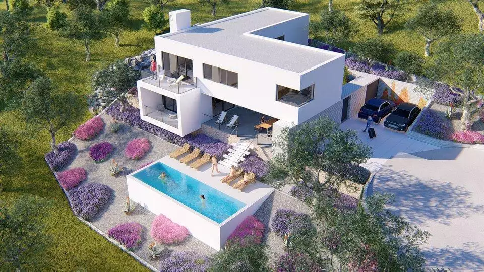 Вилла 213м² в Хорватии, Омиш. Стоимостью 1200000€ аренда фото-1