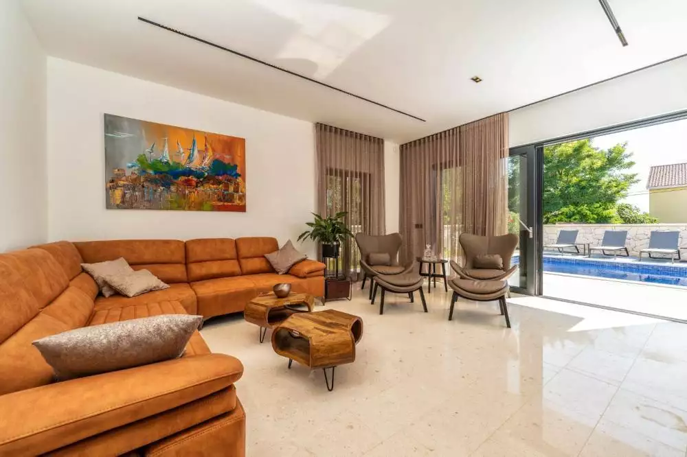Вилла 252м² в Хорватии, Привлака. Стоимостью 1650000€ аренда фото-14
