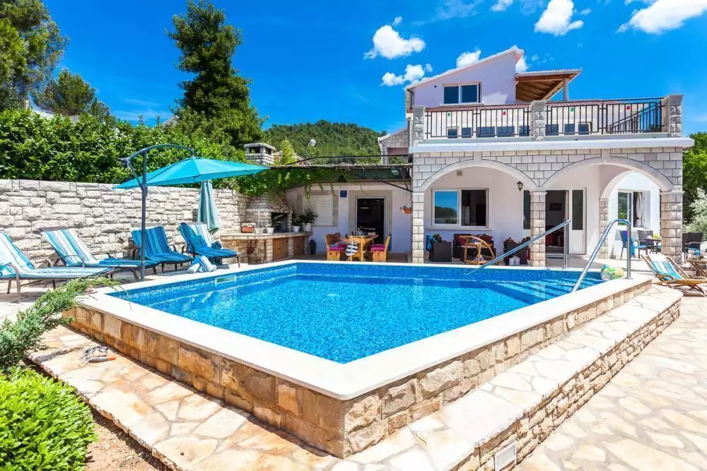 Вилла 460м² в Хорватии, Корчула. Стоимостью 1600000€ аренда фото-11