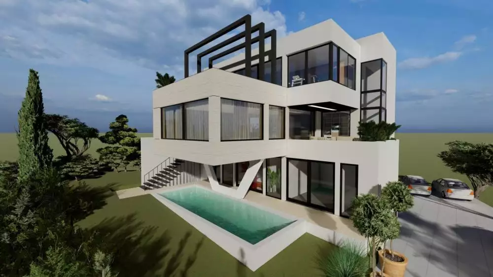 Вилла 400м² в Хорватии, Медулин. Стоимостью 2270000€ аренда фото-4