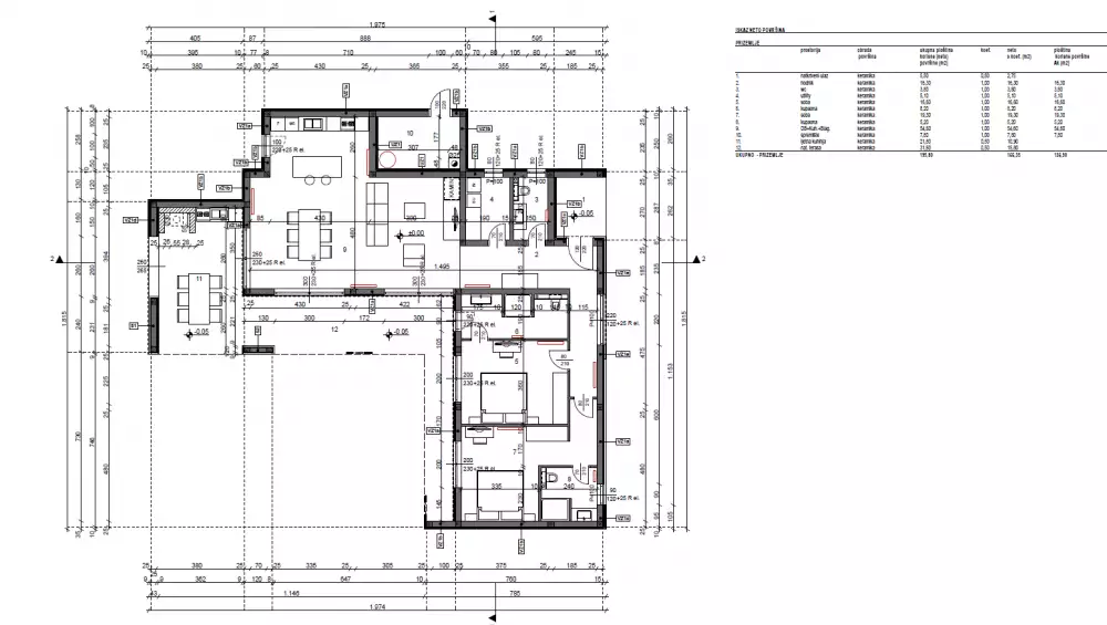 Вилла 150м² в Хорватии, Лабин. Стоимостью 550000€ аренда фото-11