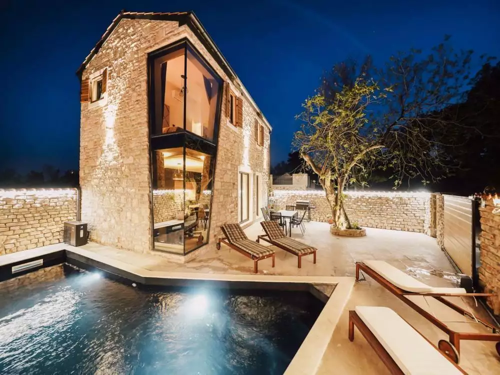 Вилла 110м² в Хорватии, Привлака. Стоимостью 615000€ аренда фото-9