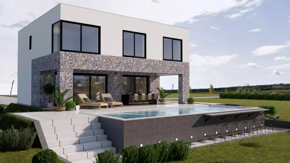 Вилла 180м² в Хорватии, Задар. Стоимостью 650000€ аренда фото-9