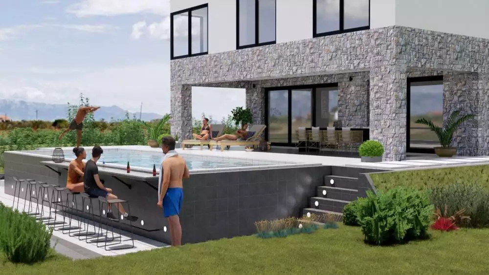 Вилла 180м² в Хорватии, Задар. Стоимостью 650000€ аренда фото-10