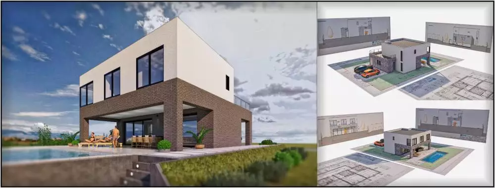 Вилла 180м² в Хорватии, Задар. Стоимостью 650000€ аренда фото-16