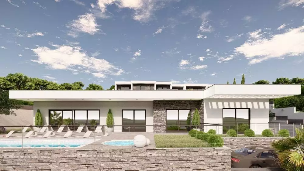 Вилла 186м² в Хорватии, Цриквеница. Стоимостью 860000€ аренда фото-4