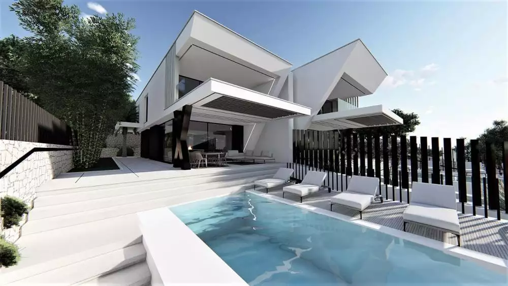 Вилла 270м² в Хорватии, Кострена. Стоимостью 1200000€ аренда фото-1