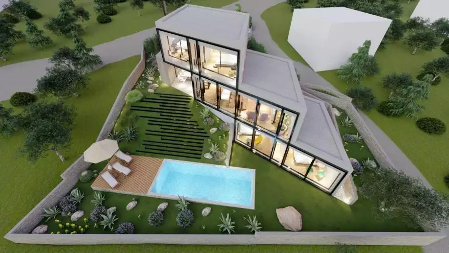 Вилла 237м² в Хорватии, Винище. Стоимостью 799000€ аренда фото-15
