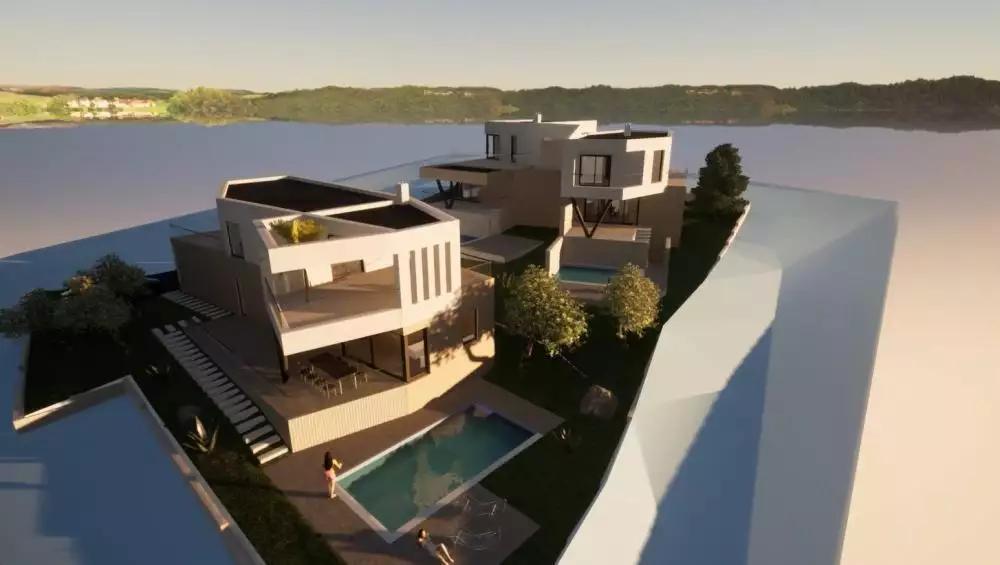 Вилла 160м² в Хорватии, Трибунь. Стоимостью 580000€ аренда фото-2