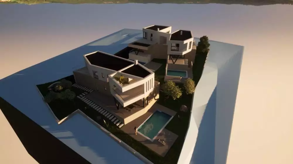 Вилла 160м² в Хорватии, Трибунь. Стоимостью 580000€ аренда фото-5