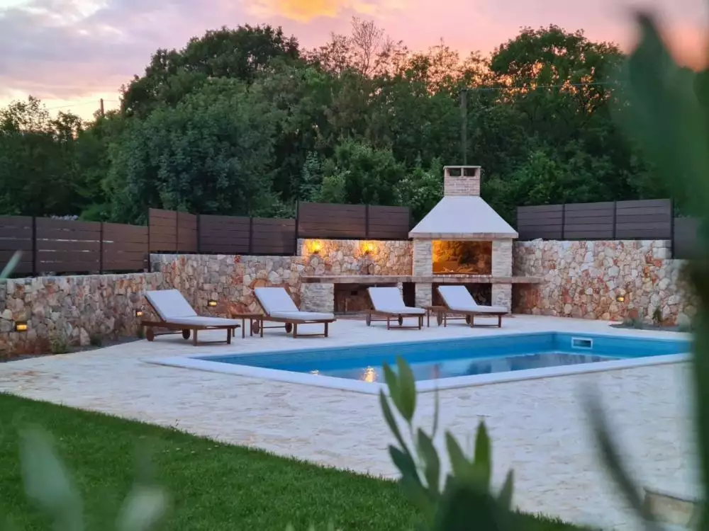 Вилла 167м² в Хорватии, Добринь. Стоимостью 999000€ аренда фото-4