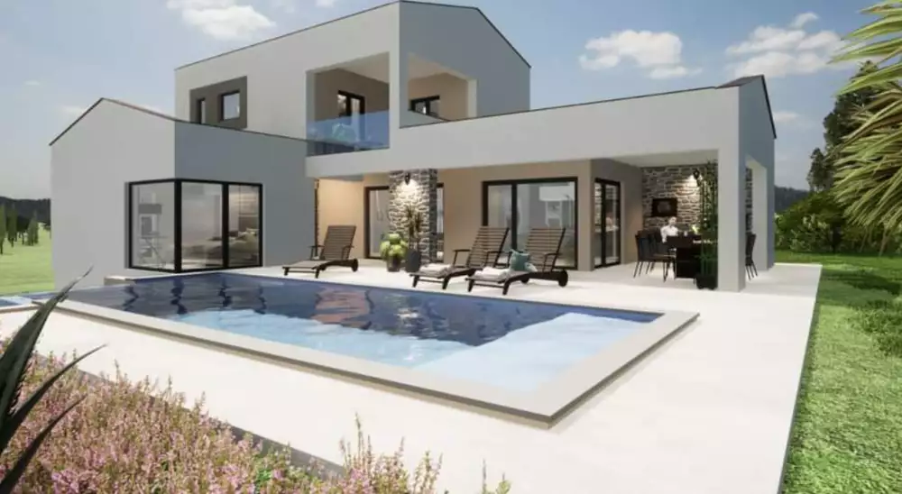 Вилла 180м² в Хорватии, Лабин. Стоимостью 550000€ аренда фото-2