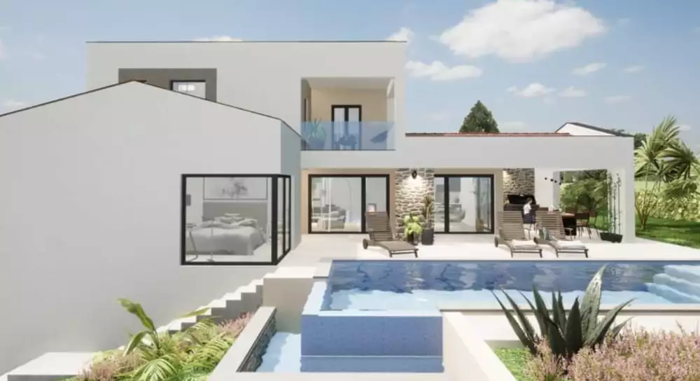 Вилла 180м² в Хорватии, Лабин. Стоимостью 550000€ аренда фото-1