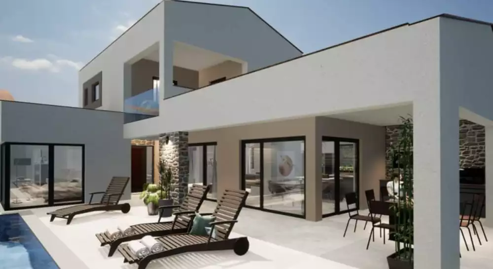 Вилла 180м² в Хорватии, Лабин. Стоимостью 550000€ аренда фото-3