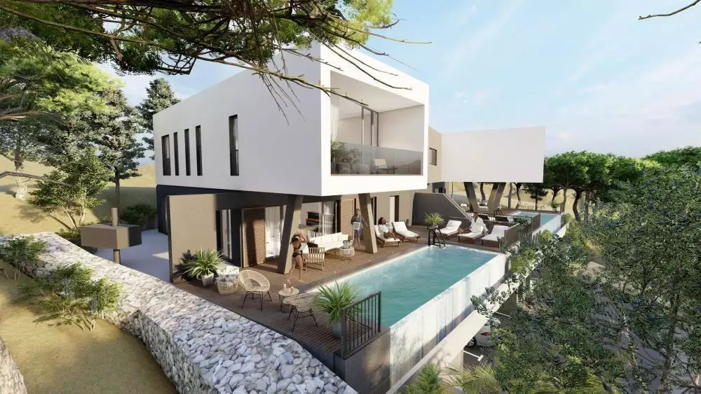 Вилла 330м² в Хорватии, Сегет. Стоимостью 1356000€ аренда фото-4