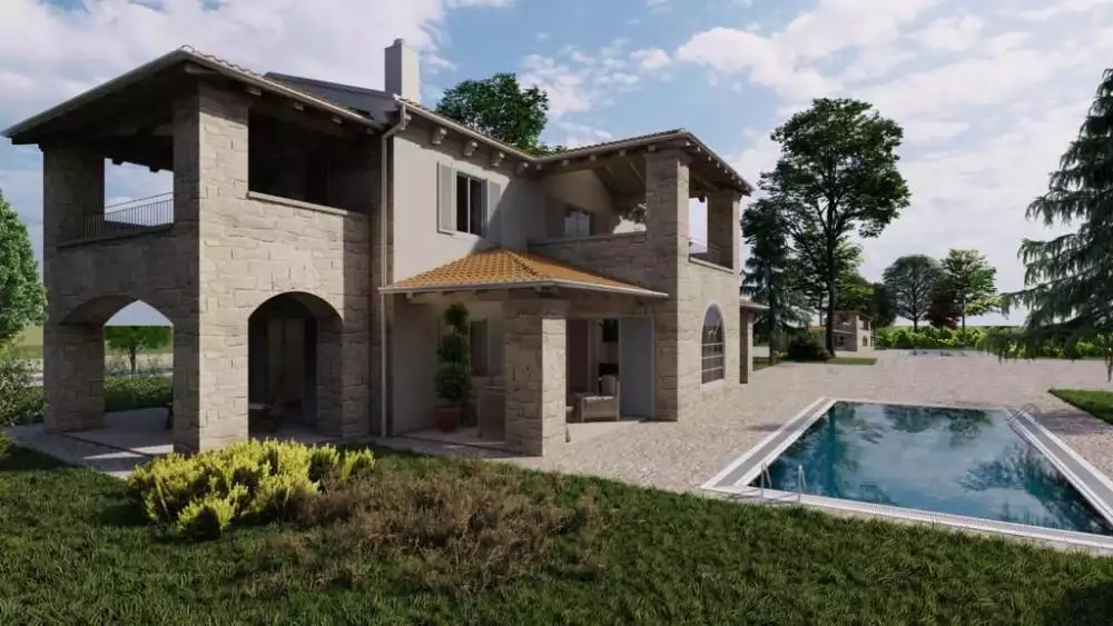 Вилла 200м² в Хорватии, Канфанар. Стоимостью 750000€ аренда фото-6
