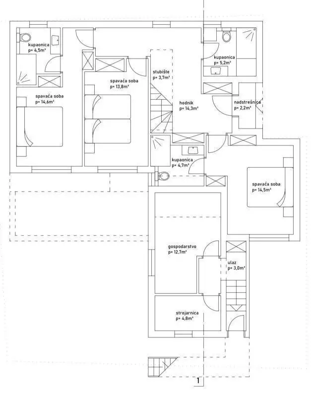 Вилла 125м² в Хорватии, Врси. Стоимостью 595000€ аренда фото-11