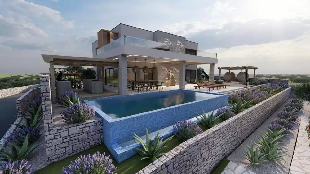 Вилла 270м² в Хорватии, Новалья. Стоимостью 1100000€ аренда фото-8