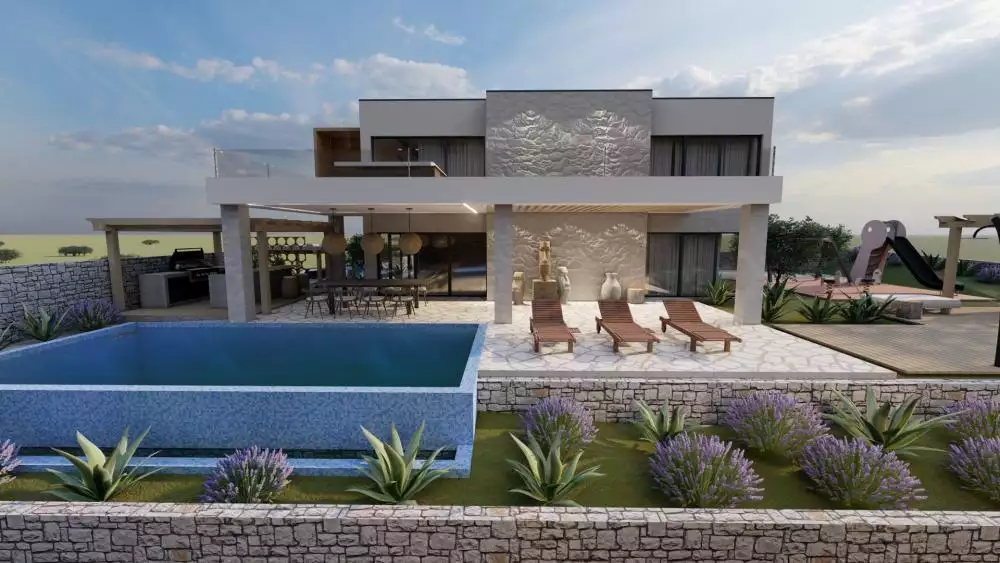 Вилла 270м² в Хорватии, Новалья. Стоимостью 1100000€ аренда фото-14