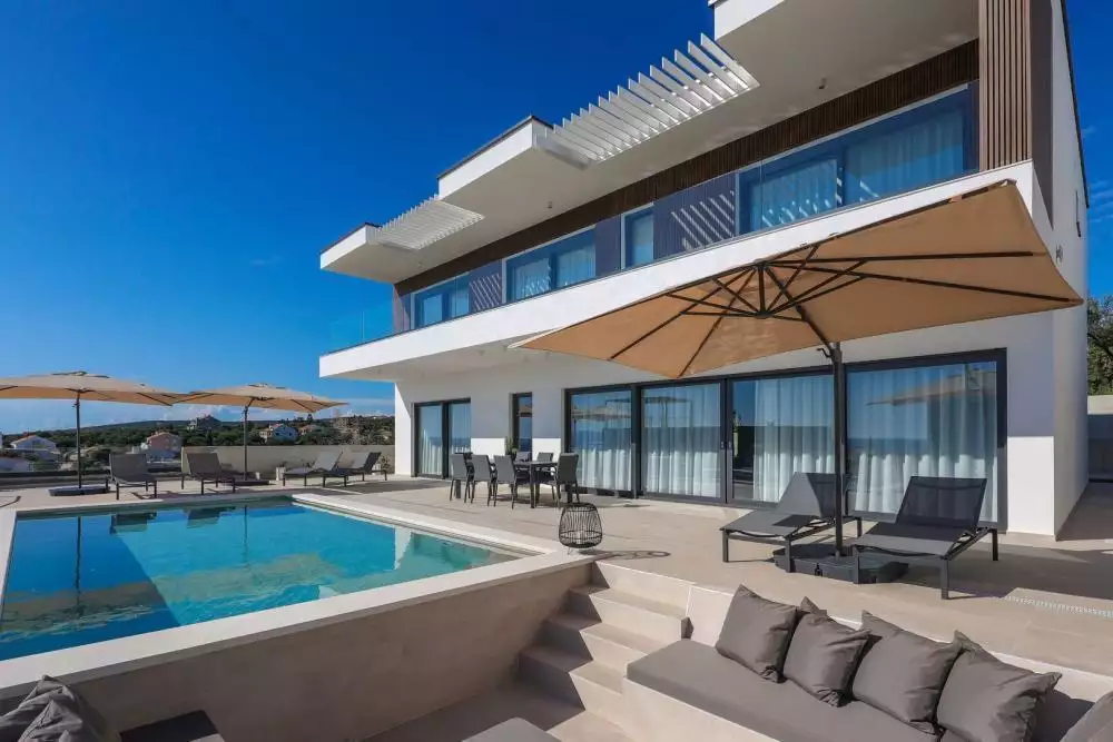 Вилла 263м² в Хорватии, Новалья. Стоимостью 1420000€ аренда фото-17