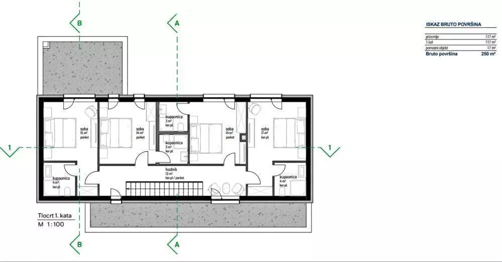 Вилла 266м² в Хорватии, Рабац. Стоимостью 778000€ аренда фото-9