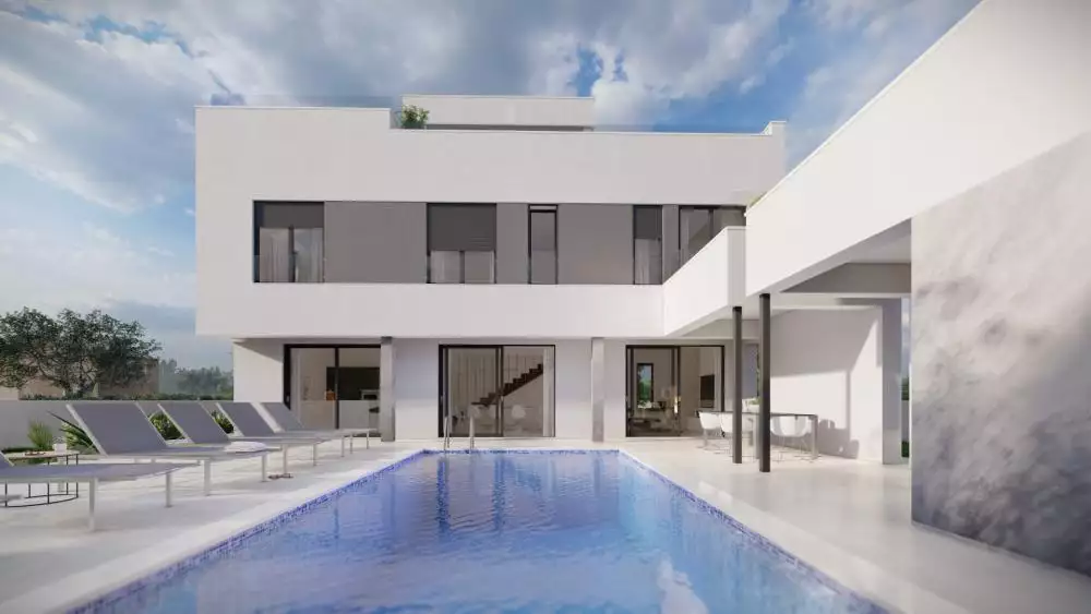 Вилла 234м² в Хорватии, Затон. Стоимостью 1390000€ аренда фото-1