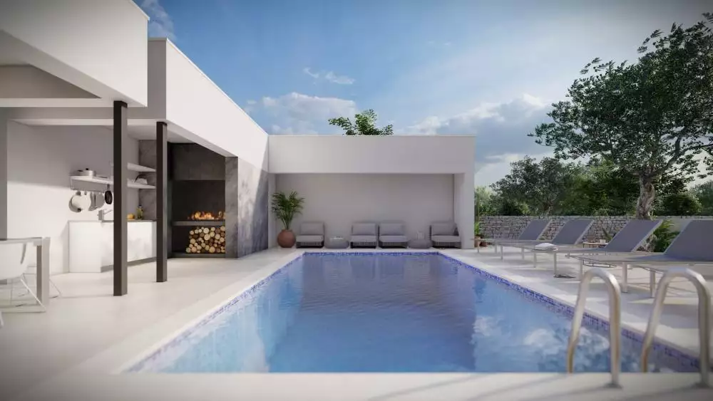 Вилла 234м² в Хорватии, Затон. Стоимостью 1390000€ аренда фото-2