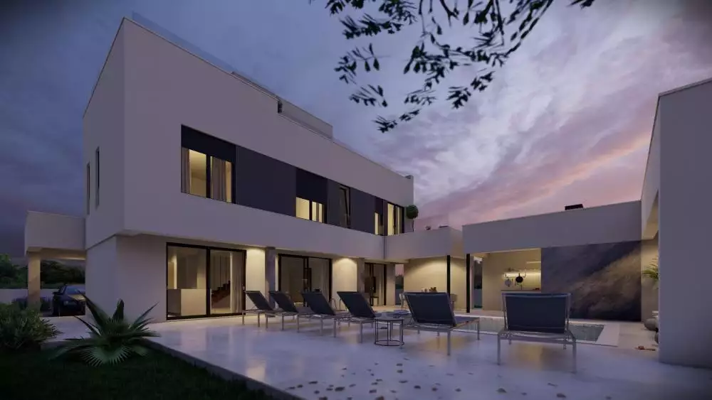 Вилла 234м² в Хорватии, Затон. Стоимостью 1390000€ аренда фото-8