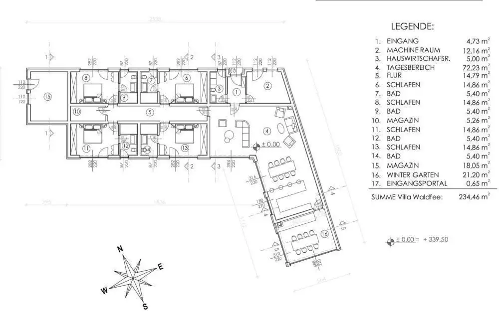 Вилла 234м² в Хорватии, Барбан. Стоимостью 753000€ аренда фото-14