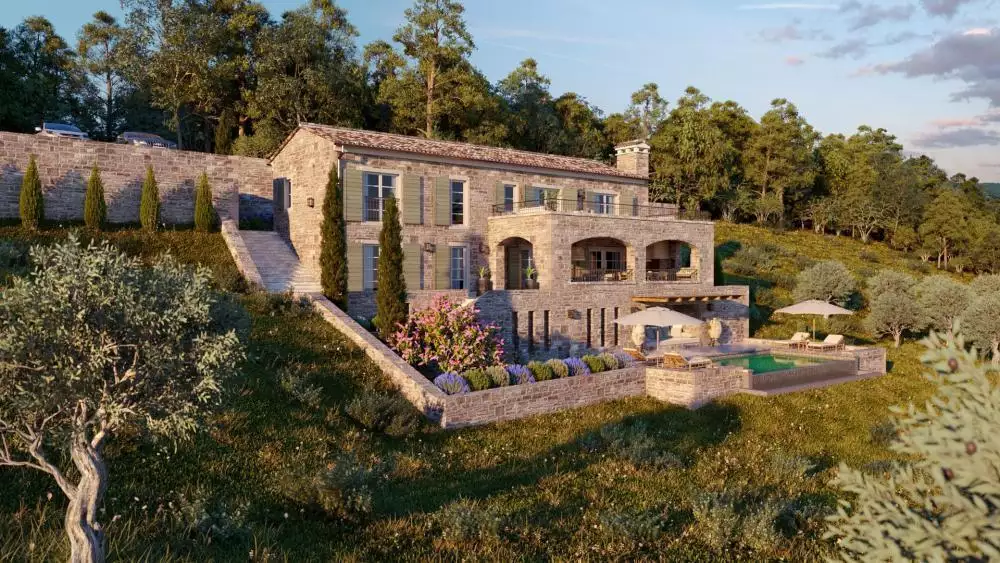 Вилла 251м² в Хорватии, Мотовун. Стоимостью 1300000€ аренда фото-3