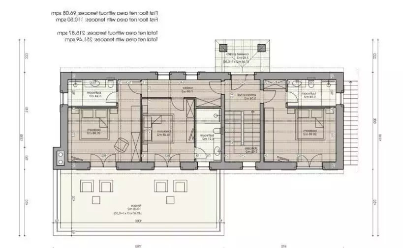 Вилла 251м² в Хорватии, Мотовун. Стоимостью 1300000€ аренда фото-5