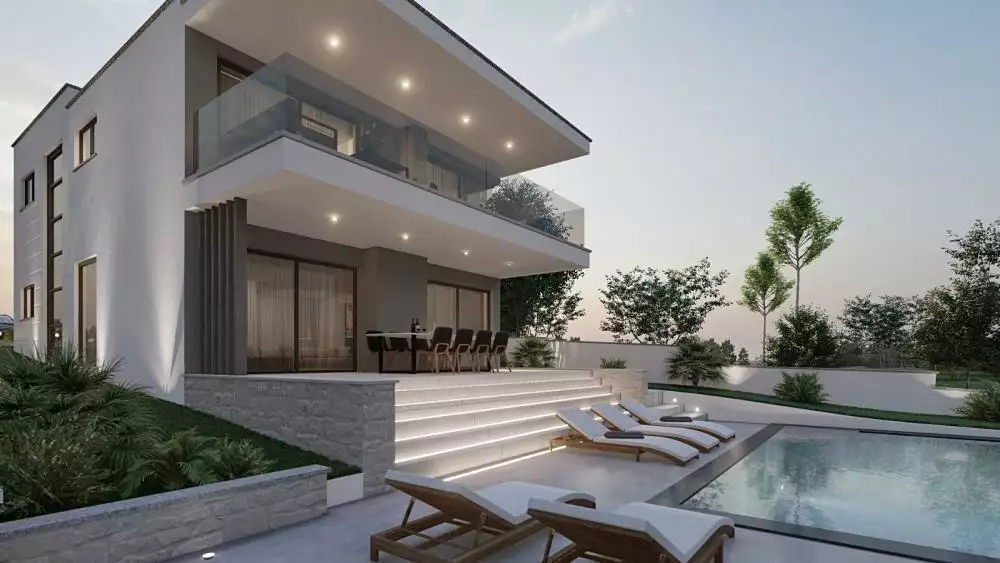 Вилла 240м² в Хорватии, Медулин. Стоимостью 810000€ аренда фото-4