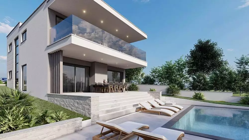 Вилла 240м² в Хорватии, Медулин. Стоимостью 810000€ аренда фото-25