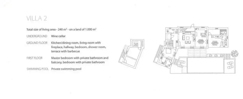 Вилла 240м² в Италии, Мутиньяно. Стоимостью 1245000€ аренда фото-14