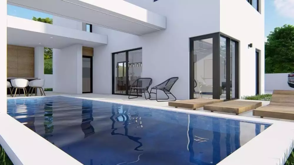 Вилла 135м² в Хорватии, Барбат. Стоимостью 676000€ аренда фото-3