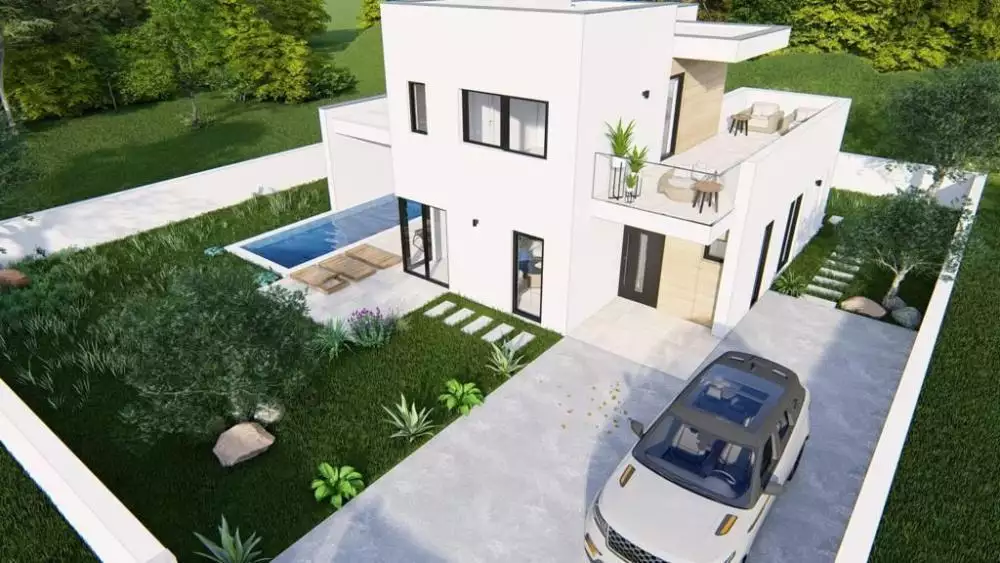 Вилла 135м² в Хорватии, Барбат. Стоимостью 676000€ аренда фото-5
