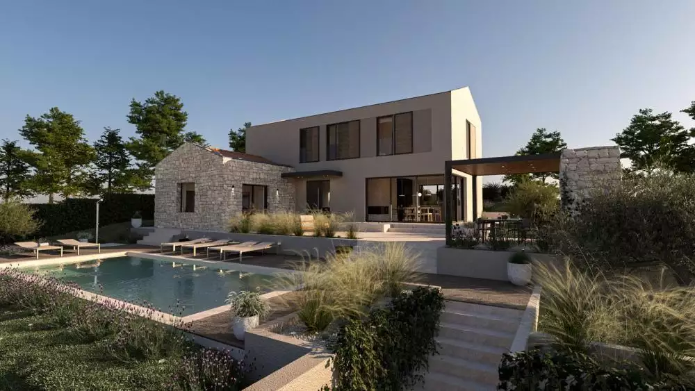 Вилла 180м² в Хорватии, Пореч. Стоимостью 1400000€ аренда фото-1