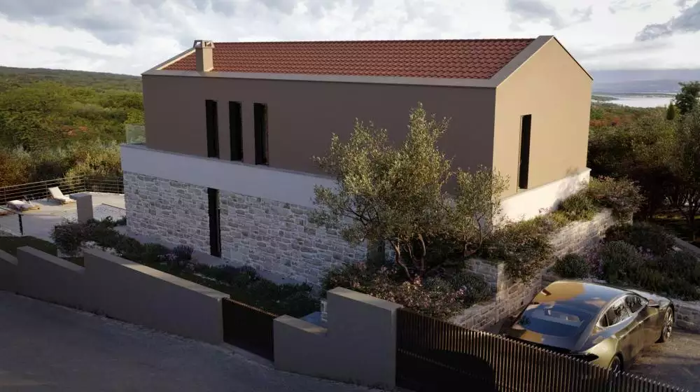 Вилла 144м² в Хорватии, Добринь. Стоимостью 890000€ аренда фото-6