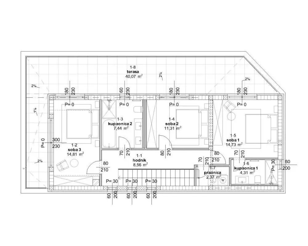 Вилла 144м² в Хорватии, Добринь. Стоимостью 890000€ аренда фото-7