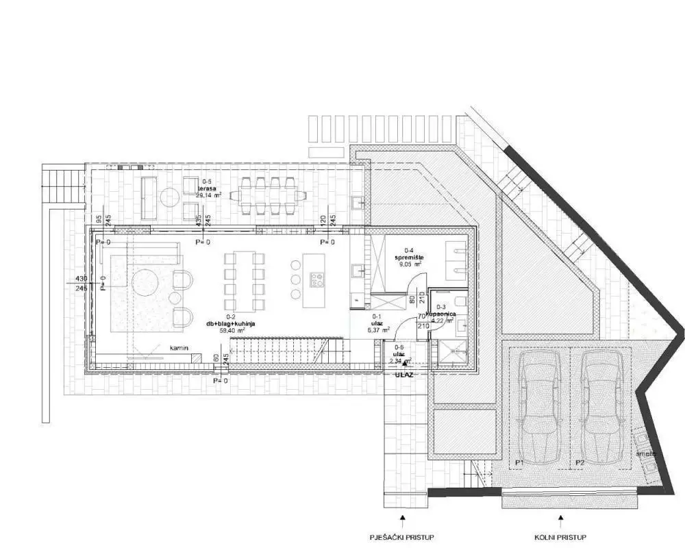 Вилла 144м² в Хорватии, Добринь. Стоимостью 890000€ аренда фото-9