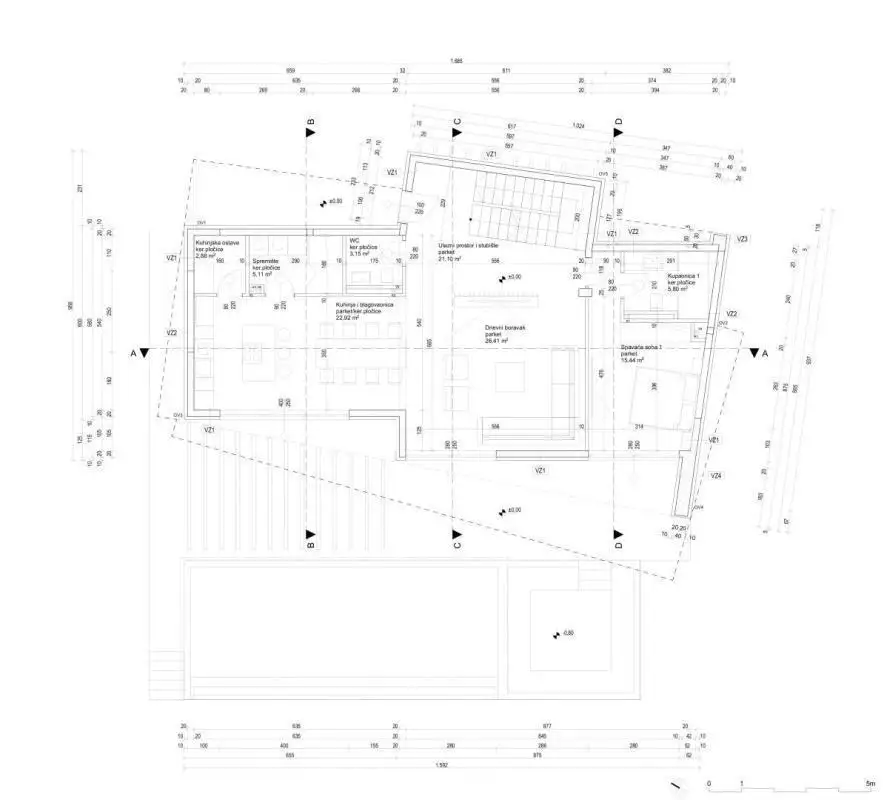 Вилла 199м² в Хорватии, Новалья. Стоимостью 1550000€ аренда фото-9