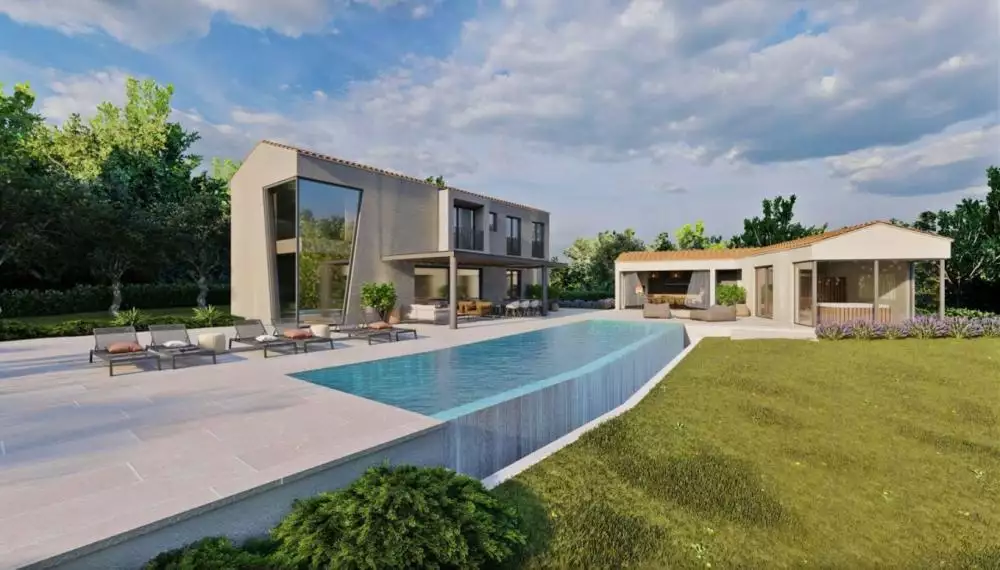 Вилла 303м² в Хорватии, Мотовун. Стоимостью 1320000€ аренда фото-4